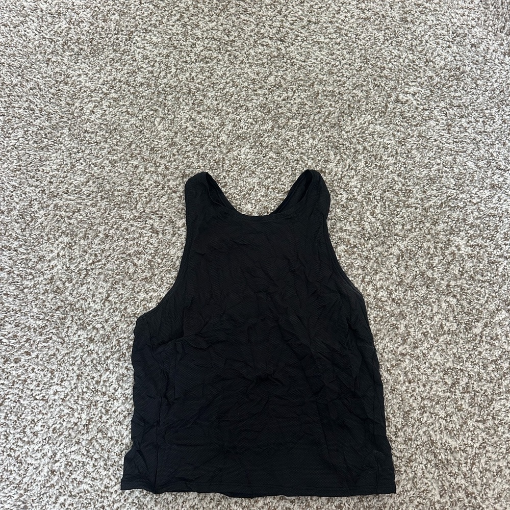 lululemon athletica Black Tank Top